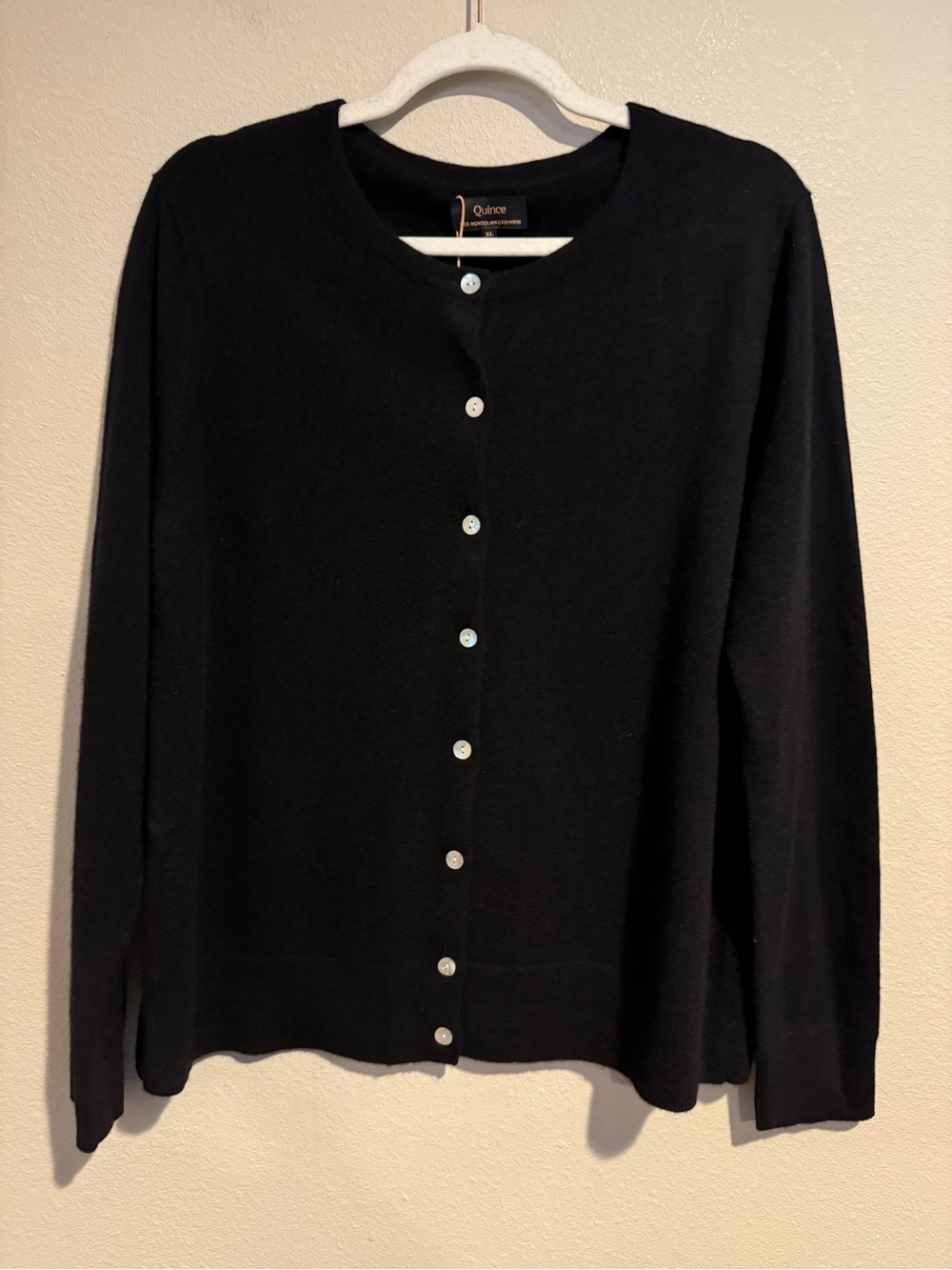 Quince Mongolian Cashmere Cardigan Sweater - Picture 3 of 8